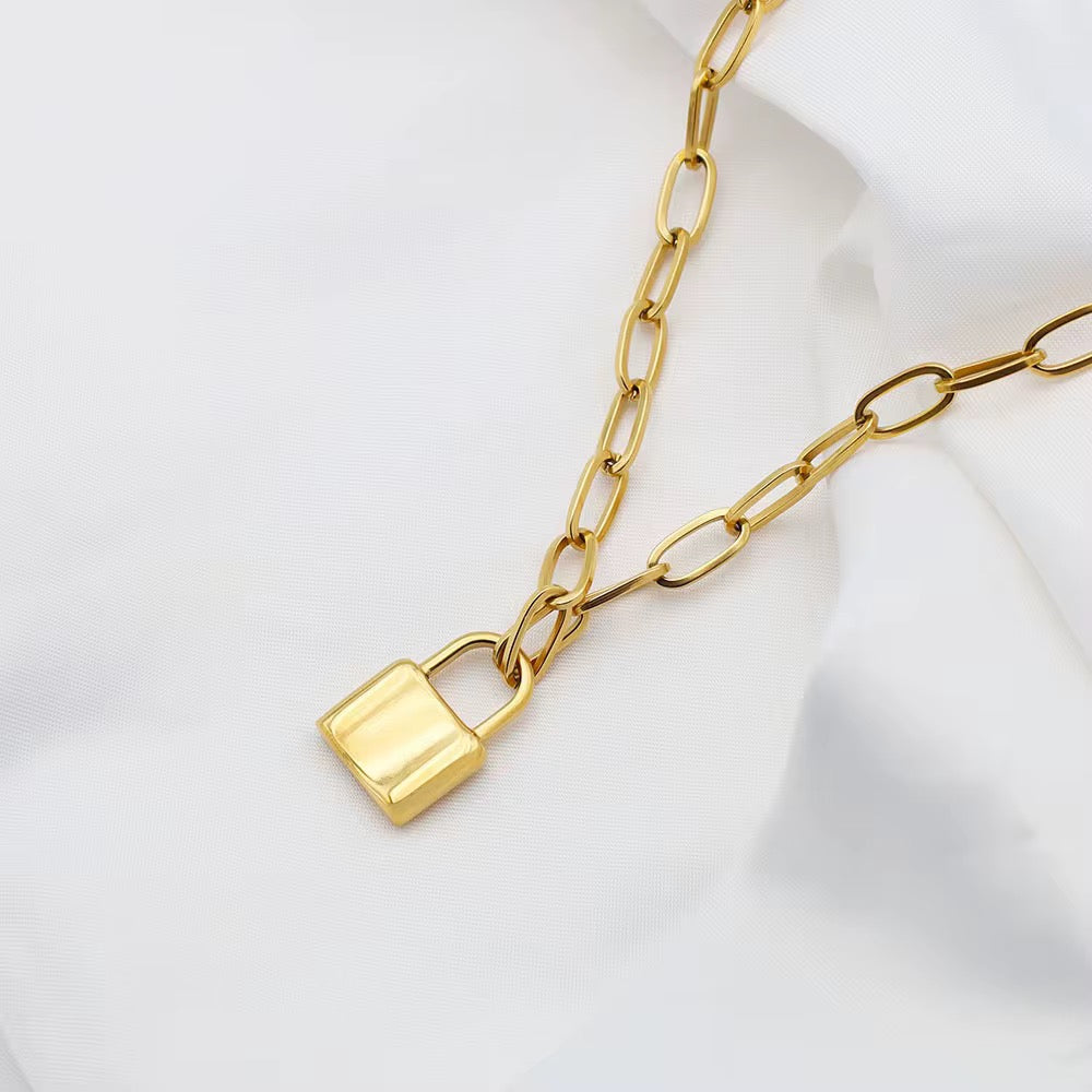 Latasha Lock Pendant